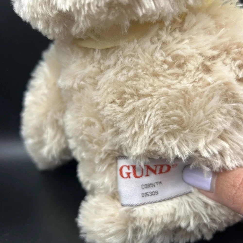 GUND Honey Teddy Bear Plush CORIN Lovey Stuffed Animal Toy EUC